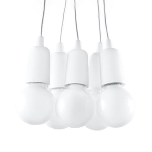 Pendant Lamp Diego 5 White