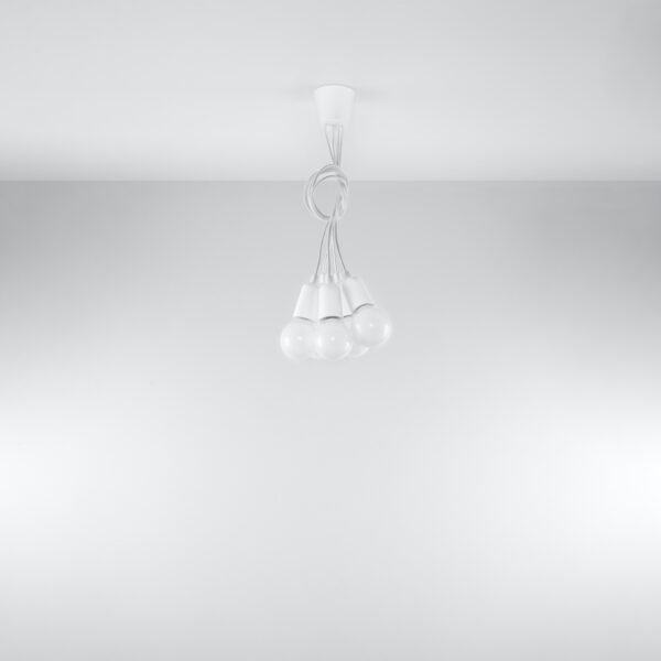Pendant Lamp Diego 5 White - Image 5
