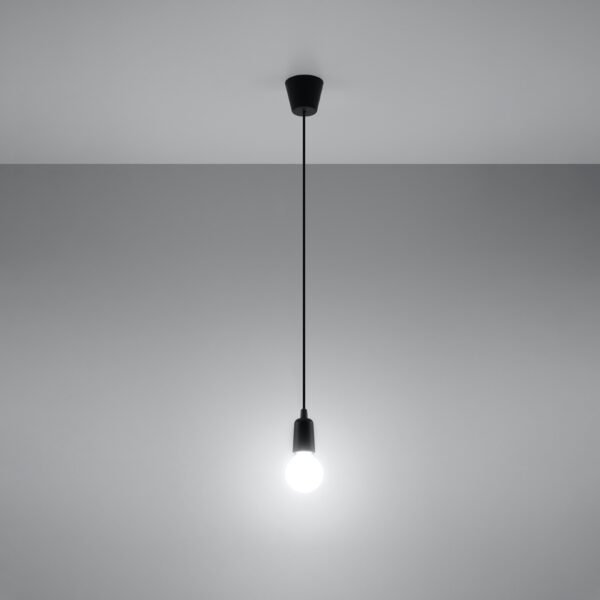 Pendant Lamp Diego 1 Black - Image 3