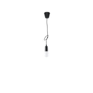 Pendant Lamp Diego 1 Black Modern Single Pendants Great Lighting UK Ltd