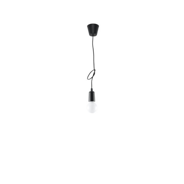 Pendant Lamp Diego 1 Black - Image 4