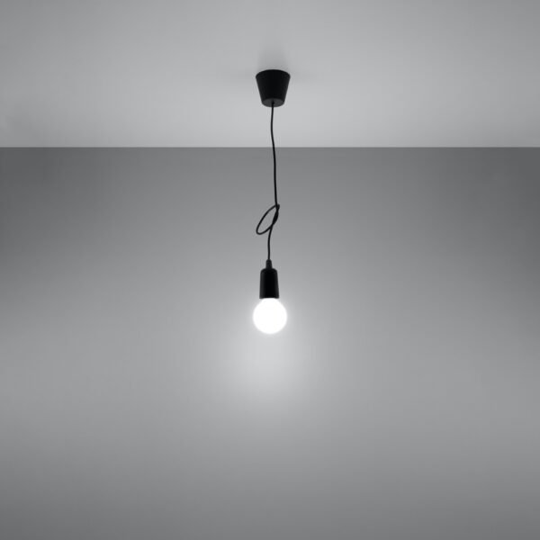 Pendant Lamp Diego 1 Black - Image 6