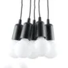 Diego Pendant Light - 5 Light / Black Black Pendant Lights Great Lighting UK Ltd