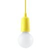 Pendant Lamp Diego 1 Yellow Modern Single Pendants Great Lighting UK Ltd