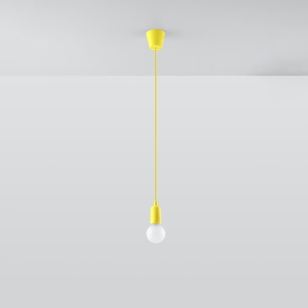 Pendant Lamp Diego 1 Yellow - Image 2