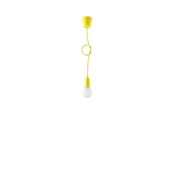 Pendant Lamp Diego 1 Yellow - Image 4