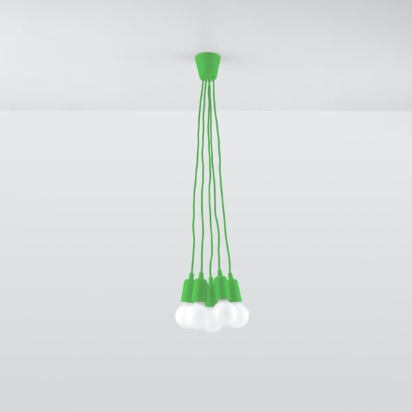 Pendant Lamp Diego 5 Green - Image 2