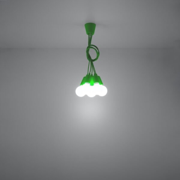 Pendant Lamp Diego 5 Green - Image 6