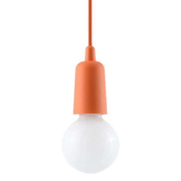 Pendant Lamp Diego 1 Orange
