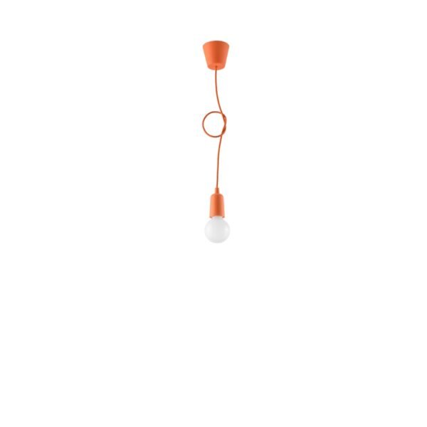 Pendant Lamp Diego 1 Orange - Image 4