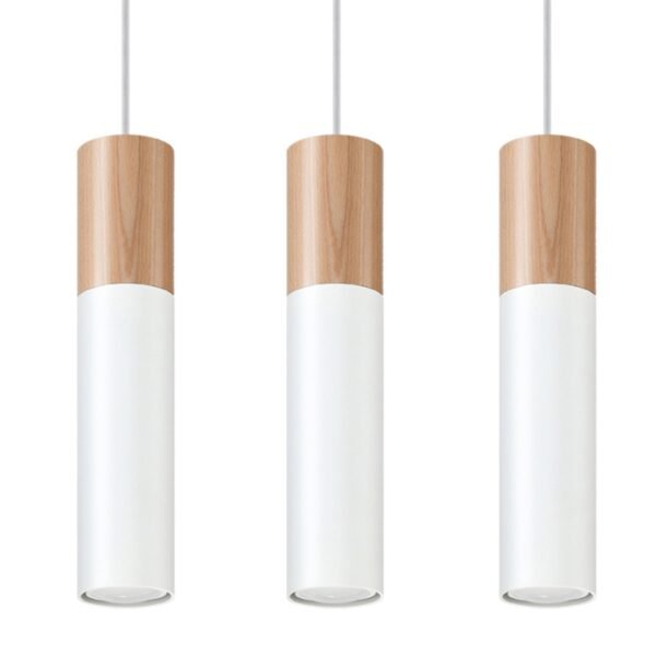 Pendant Lamp Pablo 3 White Modern Pendant Lights Great Lighting UK Ltd