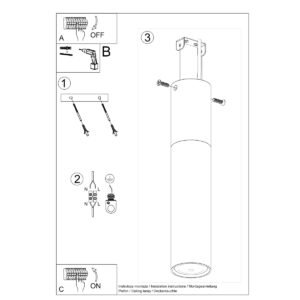Ceiling Lamp Pablo White Single Ceiling Lights Great Lighting UK Ltd