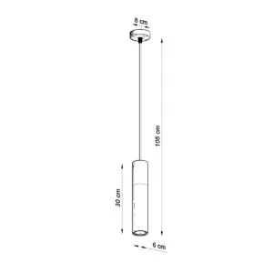 Pendant Lamp Pablo Natural Wood / Black Minimalist Ceiling Lights Great Lighting UK Ltd