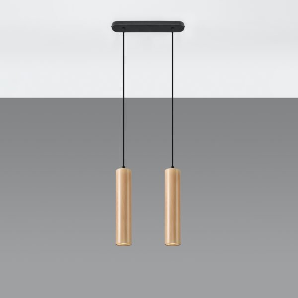 Pendant Lamp Lino 2 Wood - Image 2