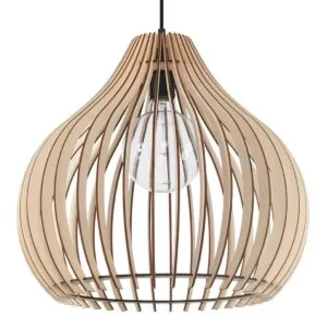Pendant Lamp Aprilla Wood Kitchen Pendant Lights Great Lighting UK Ltd