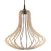Pendant Lamp Elza Wood Bedroom Pendant Lights Great Lighting UK Ltd