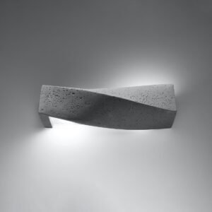 Wall Lamp Sigma Concrete Box Wall Lights Great Lighting UK Ltd