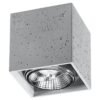 Ceiling Lamp Valde Concrete Single Ceiling Lights Great Lighting UK Ltd