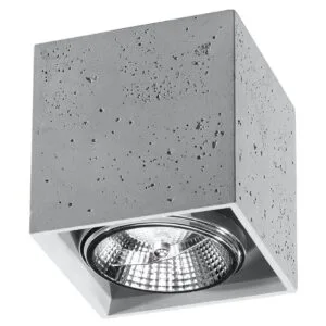 Concrete Ceiling Light Valde Concrete Ceiling Lights Great Lighting UK Ltd
