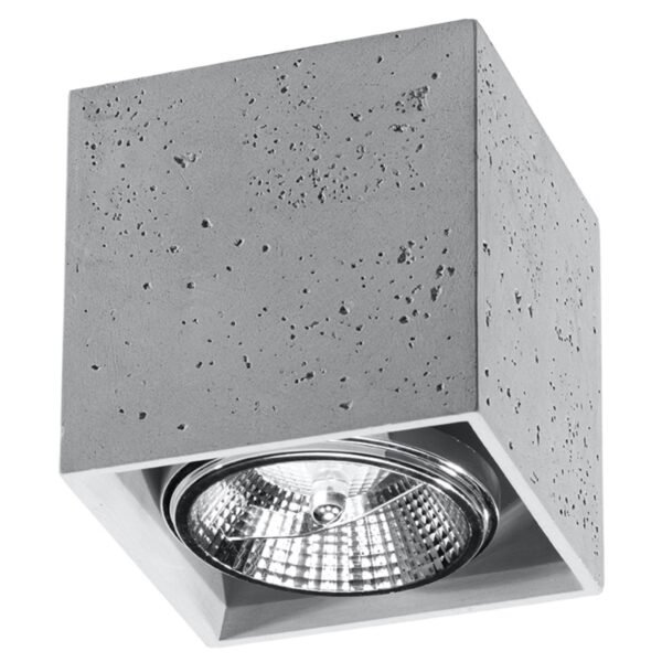 Ceiling Lamp Valde Concrete Modern Ceiling Lights Great Lighting UK Ltd