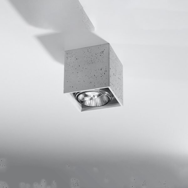 Ceiling Lamp Valde Concrete Modern Ceiling Lights Great Lighting UK Ltd