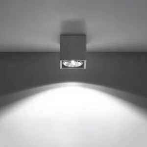 Concrete Ceiling Light Valde Concrete Ceiling Lights Great Lighting UK Ltd
