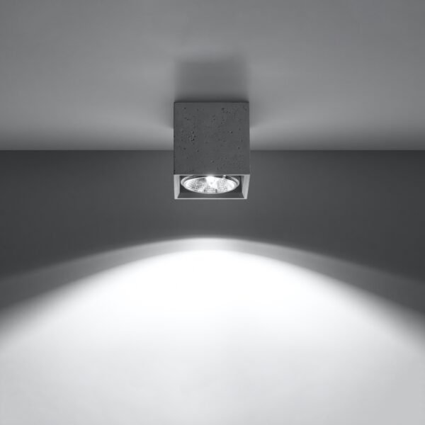 Ceiling Lamp Valde Concrete Modern Ceiling Lights Great Lighting UK Ltd