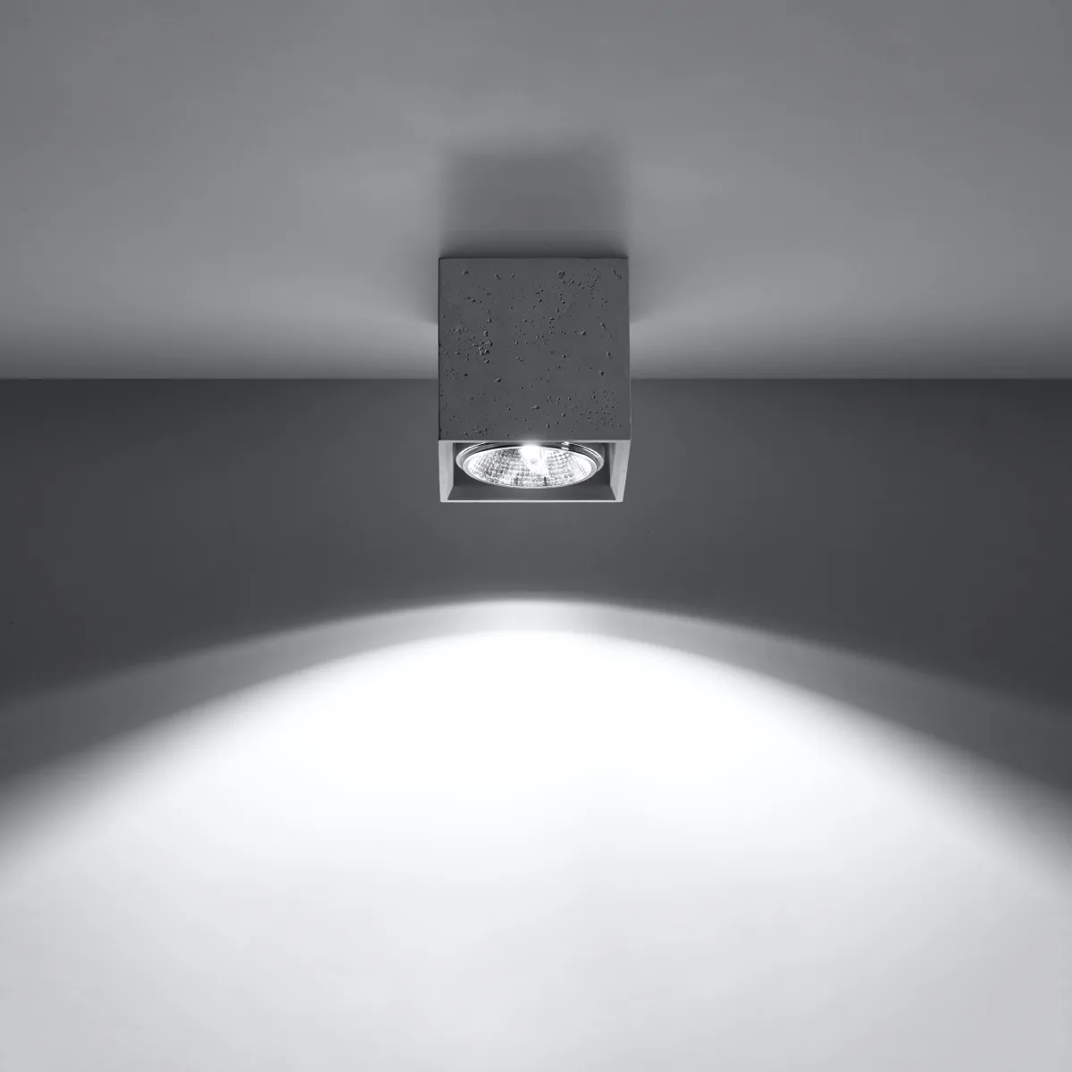 Concrete Ceiling Light Valde Concrete Ceiling Lights Great Lighting UK Ltd