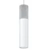 Concrete Pendant Light Borgio Single White Concrete Lighting Great Lighting UK Ltd