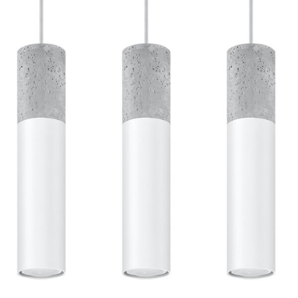 Pendant Lamp Borgio 3l White
