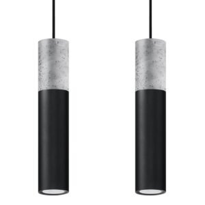 Pendant Lamp Borgio 2 Black