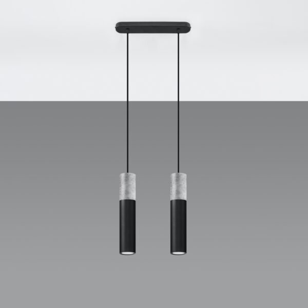Pendant Lamp Borgio 2 Black - Image 2