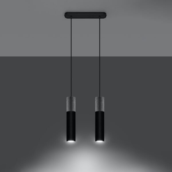 Pendant Lamp Borgio 2 Black - Image 3
