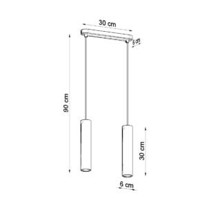 Pendant Lamp Luvo 2 Multi Pendants Great Lighting UK Ltd