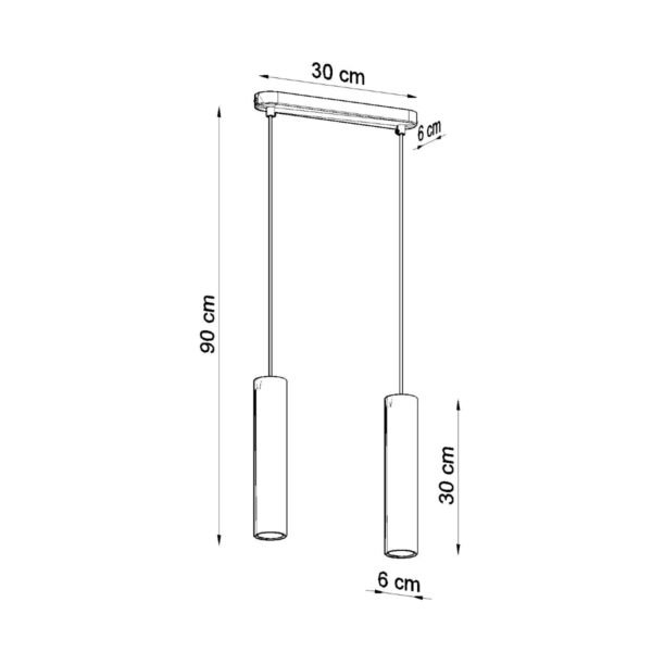 Pendant Lamp Luvo 2 Modern Pendant Lights Great Lighting UK Ltd