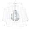 Pendant Lamp Gate White Modern Single Pendants Great Lighting UK Ltd