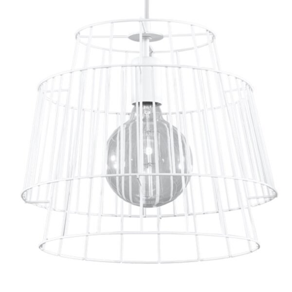 Pendant Lamp Gate White Single Pendants Great Lighting UK Ltd