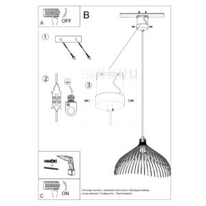 Pendant Lamp Umb White Modern Single Pendants Great Lighting UK Ltd