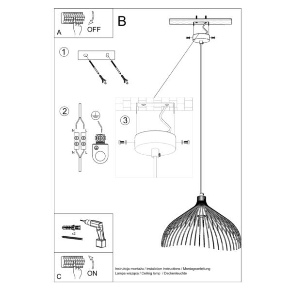 Pendant Lamp Umb White - Image 5