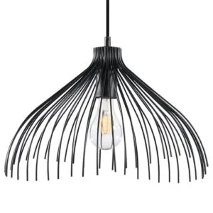 Umb Pendant - Black Black Pendant Lights Great Lighting UK Ltd