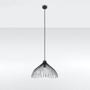 Pendant Lamp Umb Black Modern Single Pendants Great Lighting UK Ltd