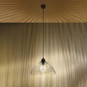 Pendant Lamp Umb Black Modern Single Pendants Great Lighting UK Ltd