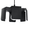 Pendant Lamp Tulip Black Shade Pendants Great Lighting UK Ltd