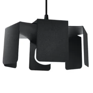 Tulip Pendant - Black Black Pendant Lights Great Lighting UK Ltd