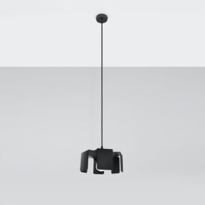 Pendant Lamp Tulip Black Shade Pendants Great Lighting UK Ltd