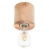 Wooden Ceiling Light Salgado Natural Wood Modern Single Ceiling Lights Great Lighting UK Ltd