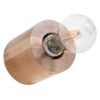 Wall Lamp Salgado Natural Wood Single Wall Lights Great Lighting UK Ltd
