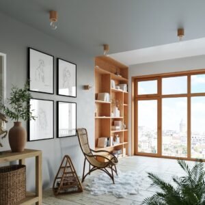 Table Lamp Salgado Wood Modern Table Lamps Great Lighting UK Ltd