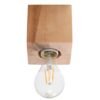 Ceiling Lamp Ariz Natural Wood Single Ceiling Lights Great Lighting UK Ltd
