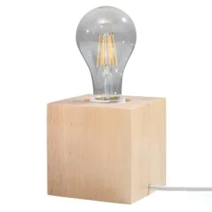 Wooden Table Lamp Ariz Bedside Table Lamps Great Lighting UK Ltd